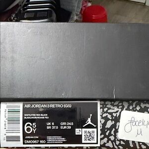 Air Jordan 3 Retro GS Sneakers